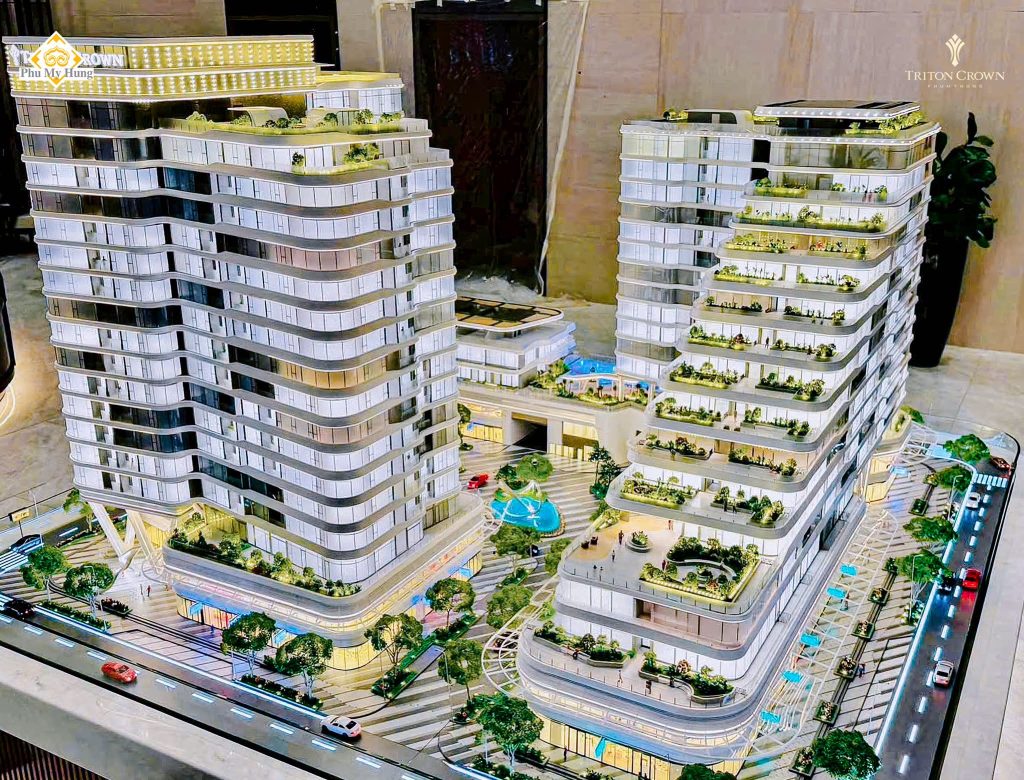 triton crown phú mỹ hưng nhà mẫu