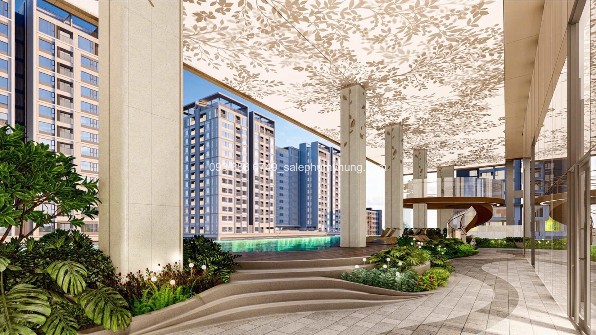 Không Gian Hồ Bơi Vip The Aristo Phú Mỹ Hưng