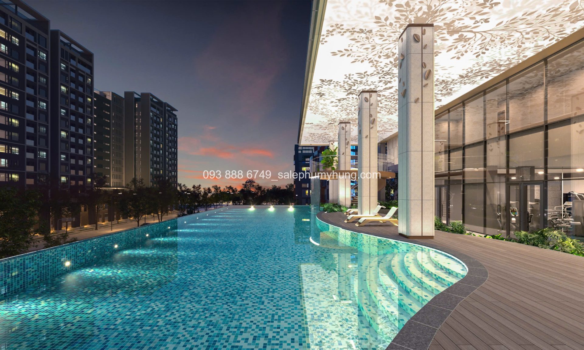hồ bơi The Aristo Phú Mỹ Hưng